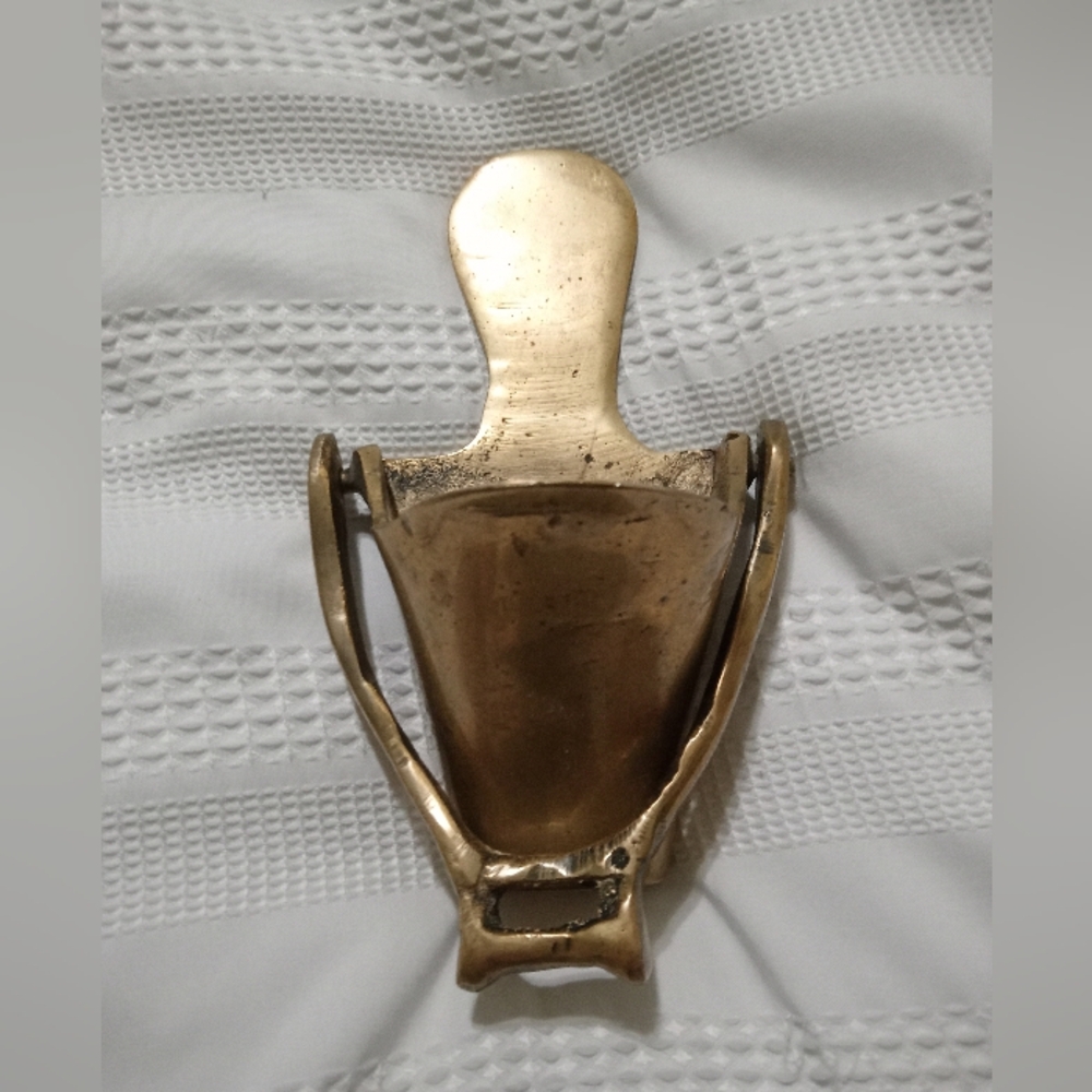 Antique Brass Stirrup
